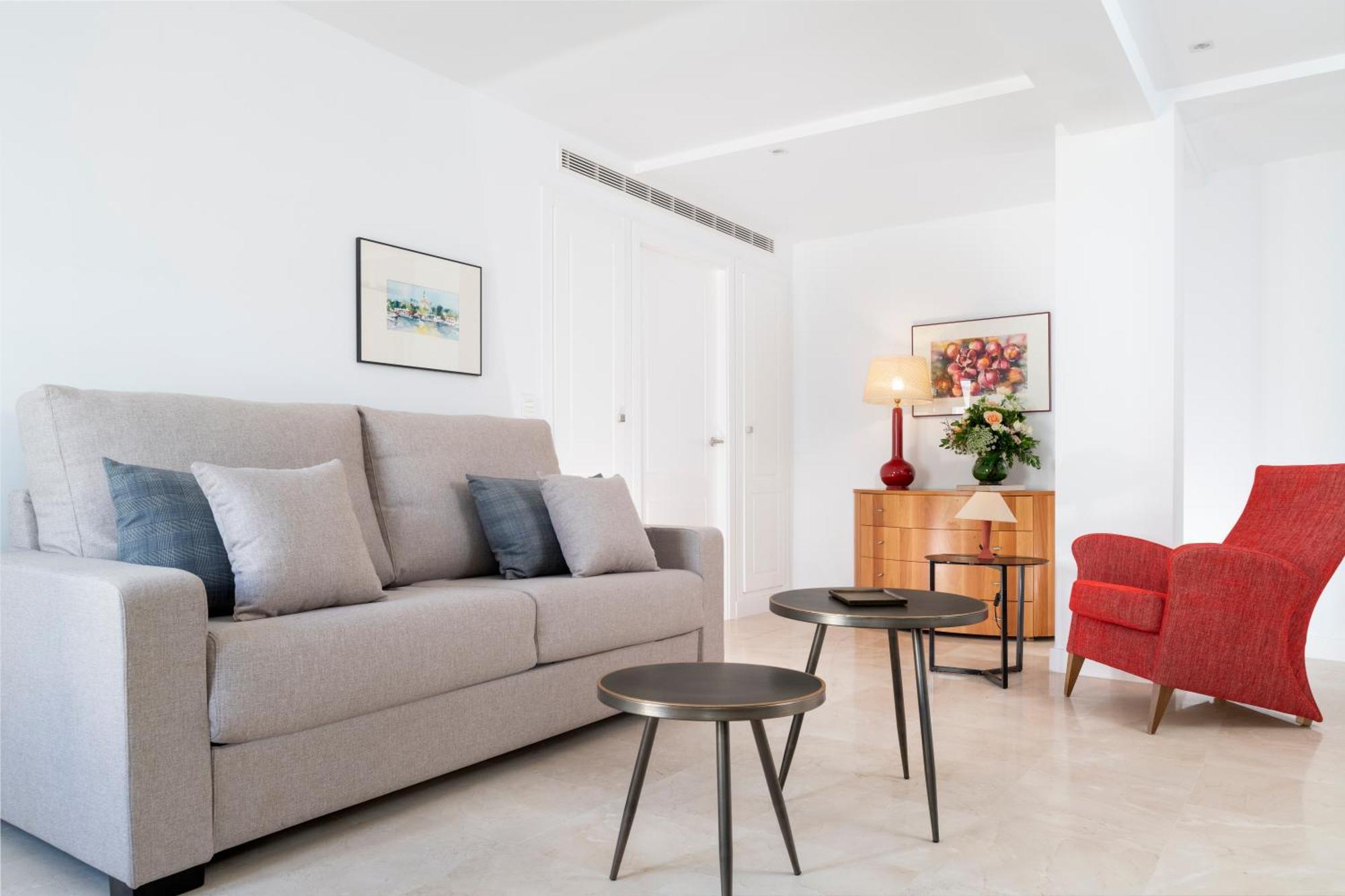 Apartamento Estrella Giralda By Valcambre Sevilla Habitación foto